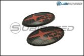 Matte Black Emblem Pack - 2015-2020 Subaru WRX