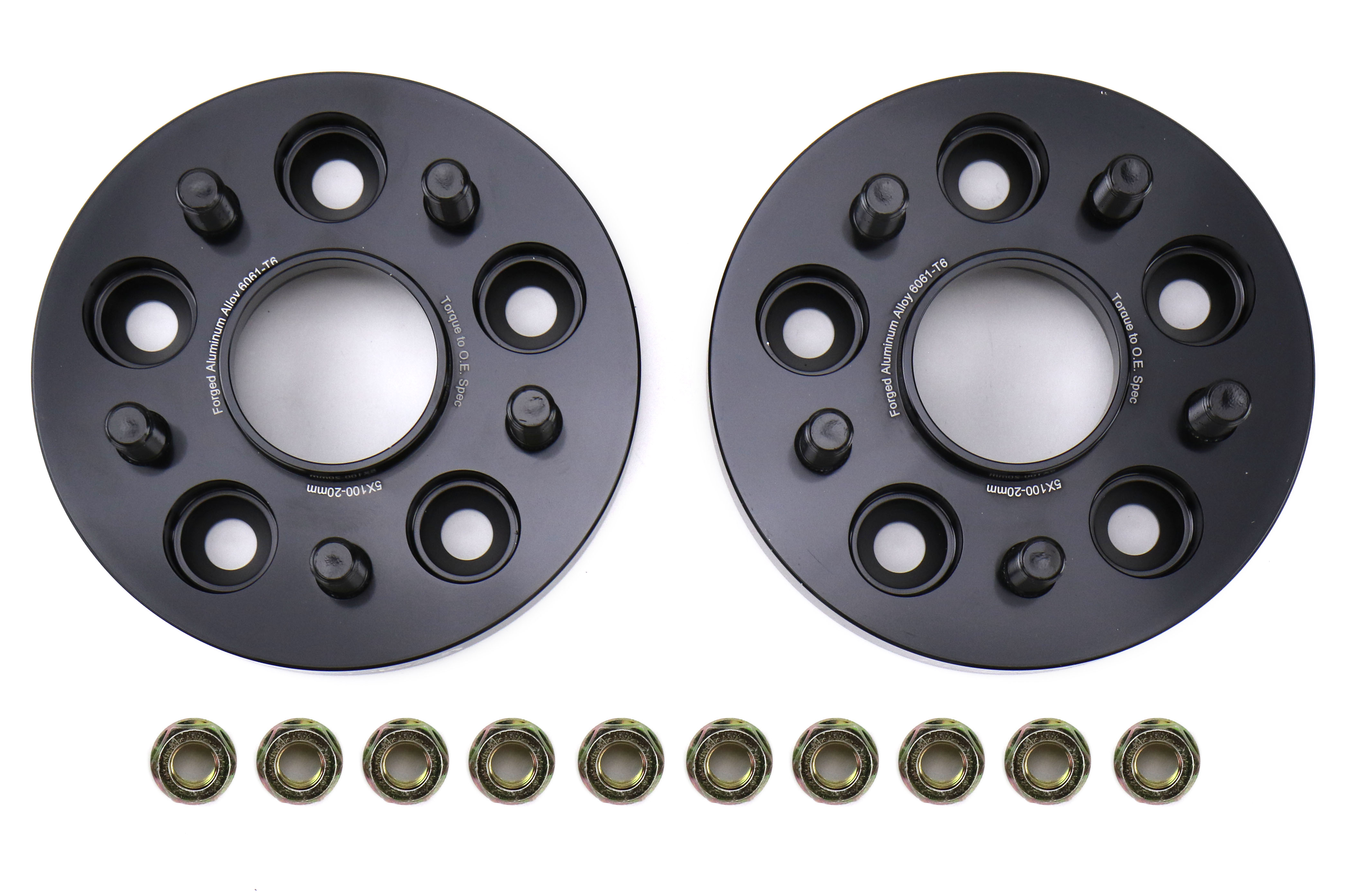 FactionFab Subaru 5X100 20mm Wheel Spacer Set