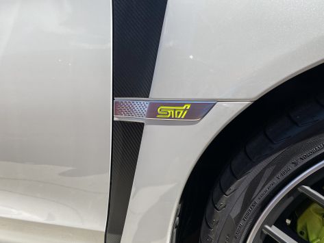 Sticker Fab Extended V2 Vinyl Fender Vent Overlays (Upper / Lower) - 2015-2020 Subaru WRX & STI