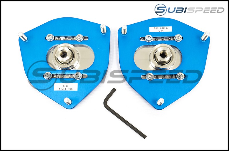 Cusco Front Adjustable Pillow Ball Upper Mount Camber Plates