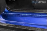 OLM LE Dry Carbon Fiber Door Sill Cover by Axis - 2015+ WRX / 2015+ STI
