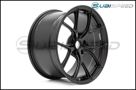 Titan 7 T-S5 Machine Black 18x9.5 +40 - 2015+ WRX / 2015+ STI
