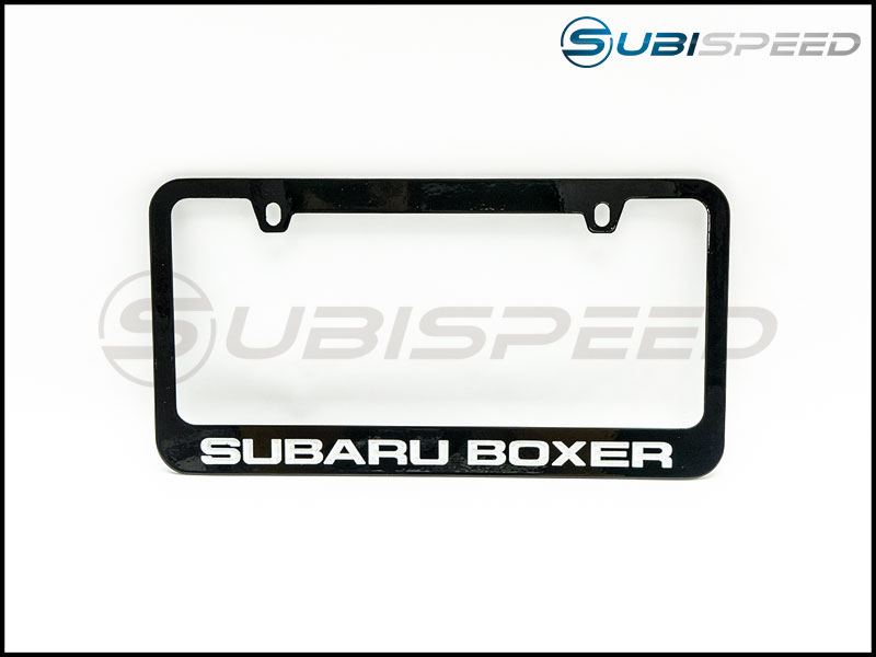 Subaru Boxer License Plate Frame