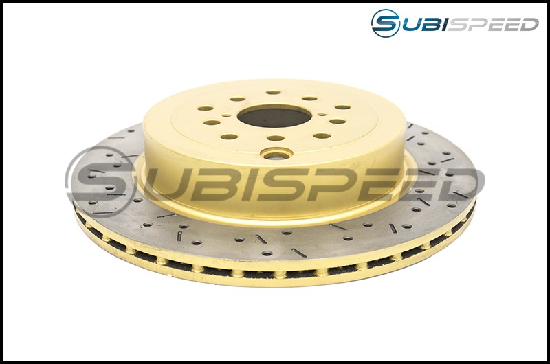 DBA T3 Clubspec 4000XS Series Drilled and Slotted Rotor (Rear)