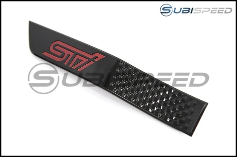 STI Hyperblue Edition Black OEM Fender Emblems - 2015+ STI