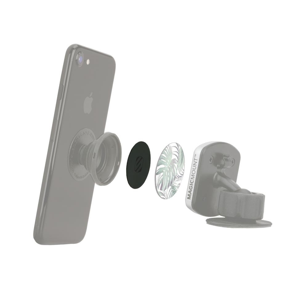 Scosche PopSocket Compatible Plate for MagicMounts