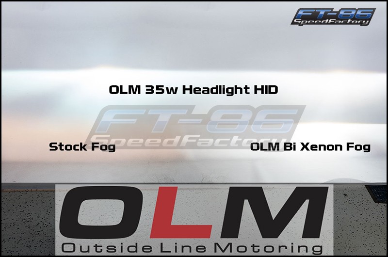 OLM Headlight Low Beam 35w HID Kit (various colors)