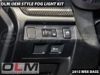 OLM Complete OEM Style Fog Light Kit - 2015-2017 Subaru WRX & STI