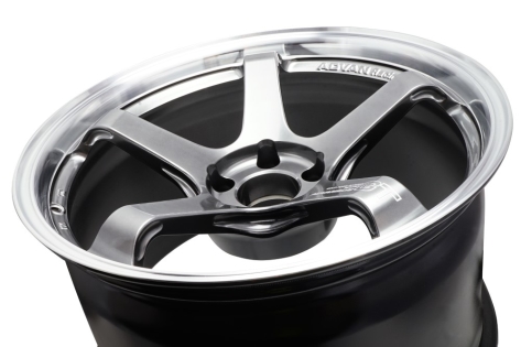 Advan GT BEYOND 18X9.5 +38 5x114.3 Machining & Racing Hyper Black - Subaru STI 2004-2021 / WRX 2015-2023