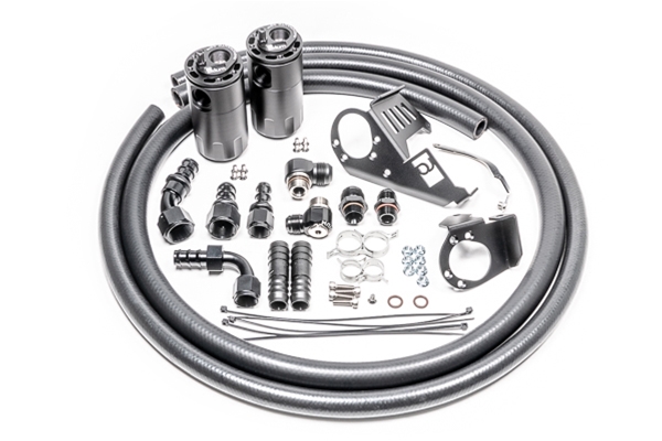 Radium Dual Catch Can Kit  Fluid Lock