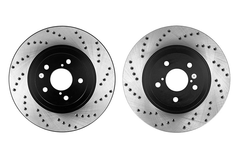 Stoptech Drilled Rotor Pair Front