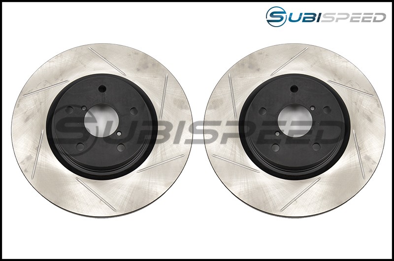 StopTech Slotted Sport Rotors (front) 2015+ WRXSubispeed