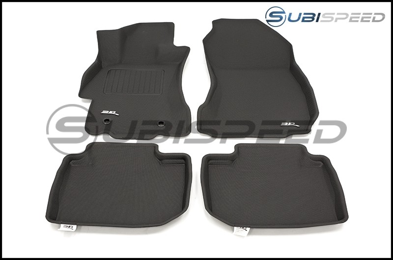 All Weather For 2015-2020 Subaru WRX STI WRX Floor Mat Set Black  Kagu