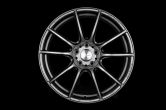 WedsSport SA-25R 18x9.5 +45 Platinum Silver Black - 2013-2020 FRS / BRZ / 86