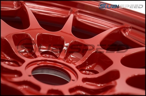 Enkei NT03+M 18x9.5 +40mm Competition Red - 2015+ WRX / 2015+ STI