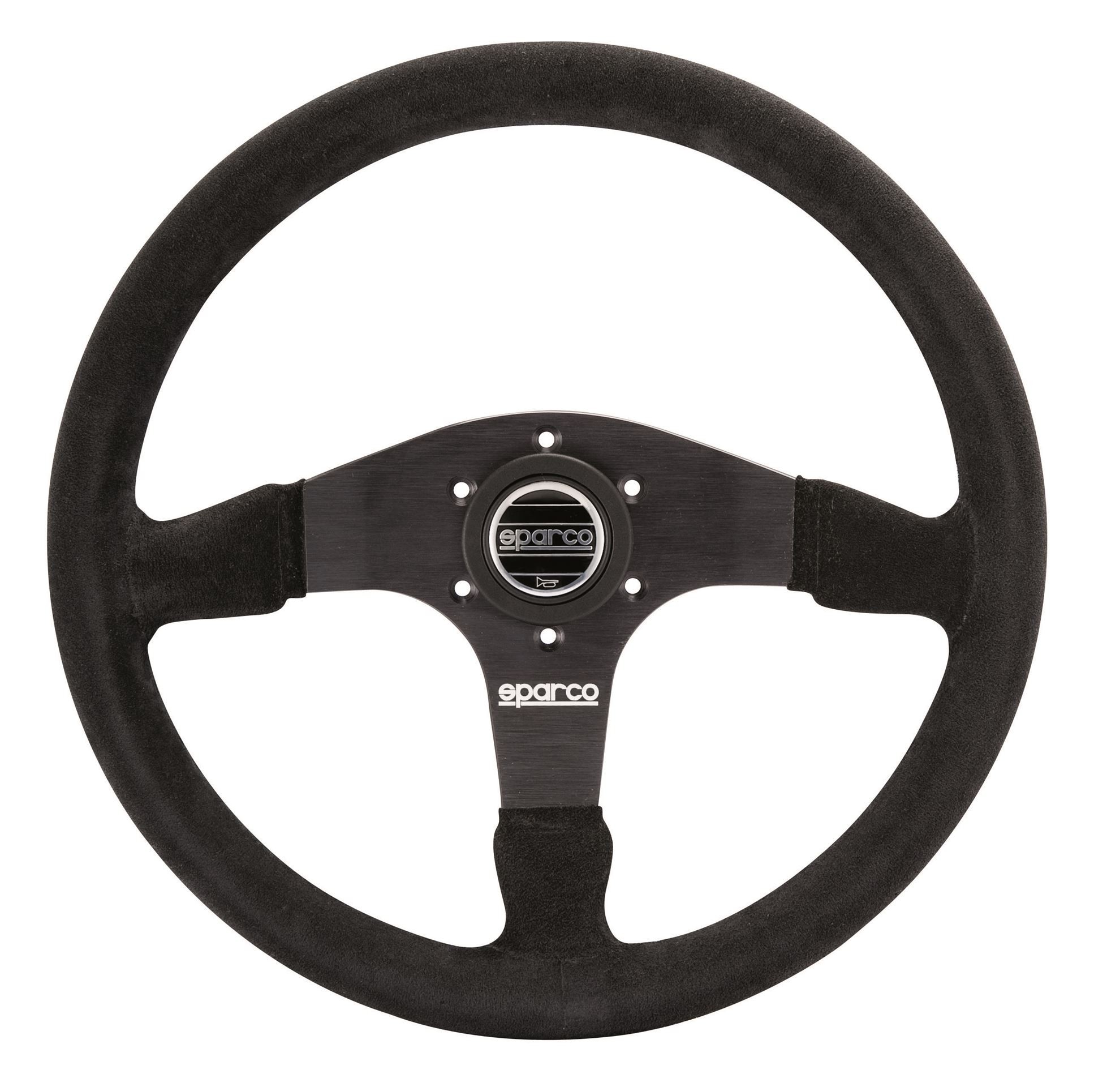 Sparco 375 Black Suede Steering Wheel