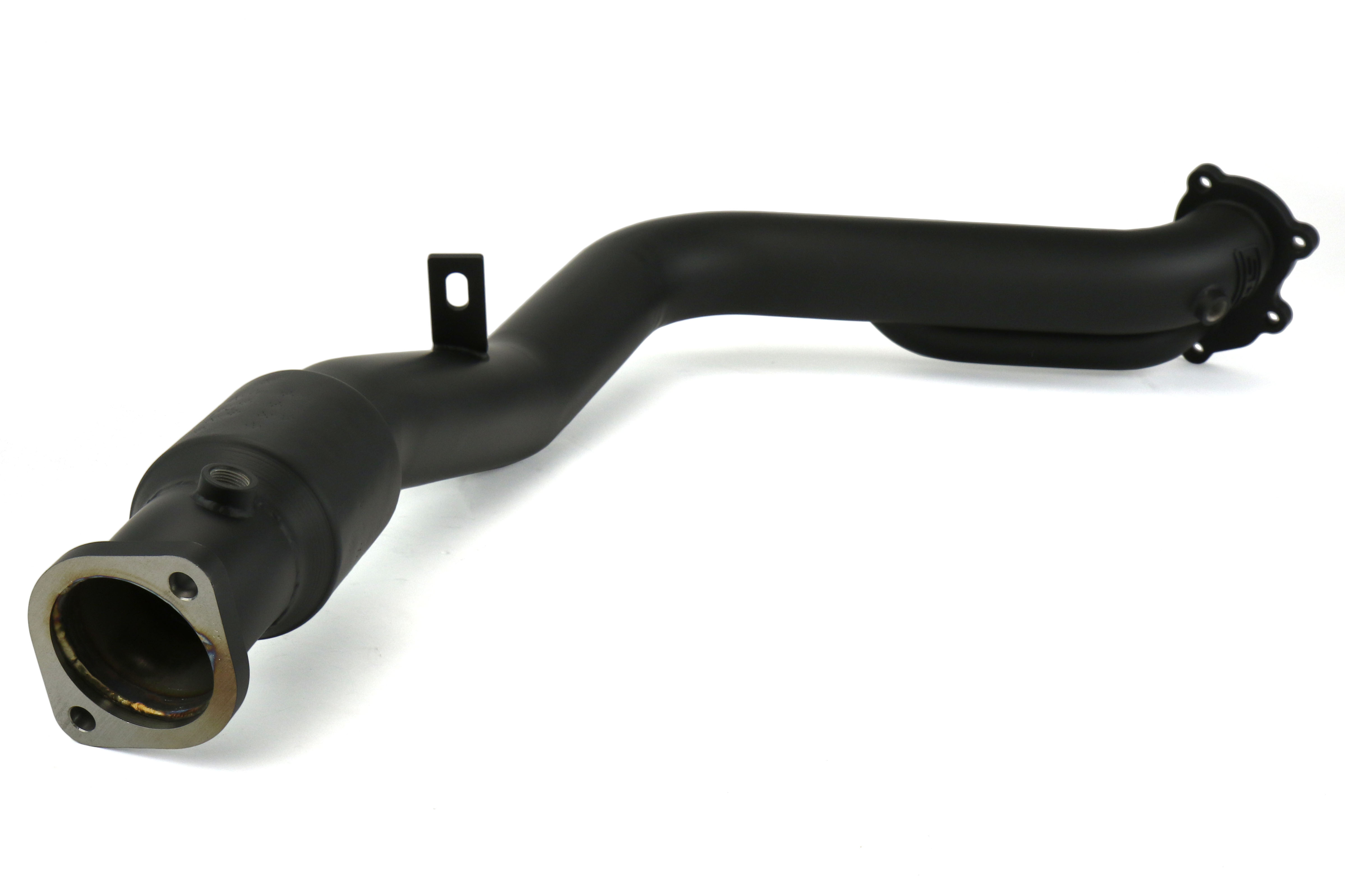 Grimmspeed LIMITED Downpipe Catted Ceramic Coated Black