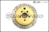 DBA Street Series Cross Drilled and Slotted Rear Rotors - 2013+ FR-S / BRZ / 86