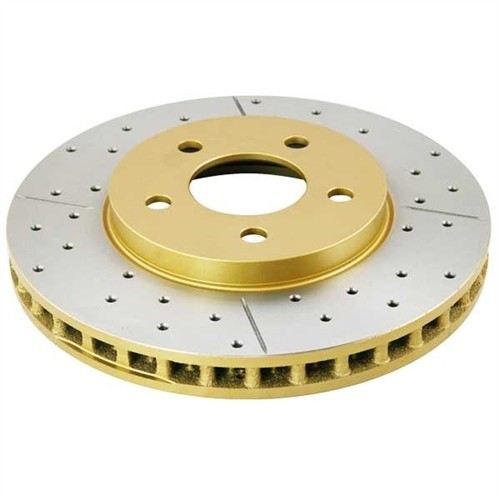 DBA 4000 Series Cross Drilled and Slotted Rotors (Rear)