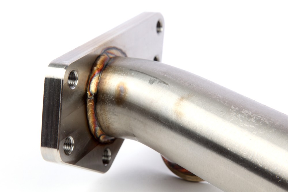 Grimmspeed Wastegate Up Pipe w/ Dump Tube 3Bolt Inlet, 44/45MM VBand