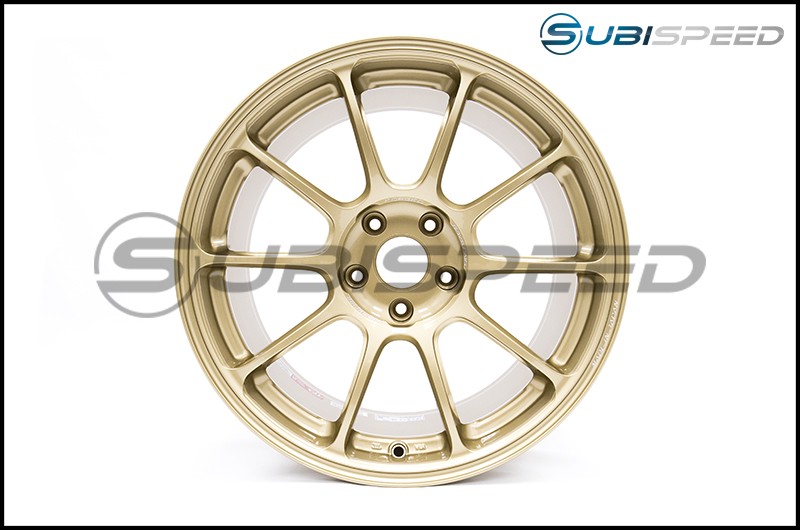 Volk Ze40 Gold 18x9 5 45 Face 2 15 Wrx 15 Sti Subispeed