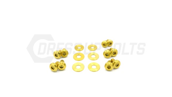 Dress Up Bolts Titanium Hardware Trunk Kit (16 Pieces)