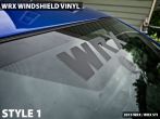 WRX and STI Windshield Vinyl (various styles) - 2015-2020 WRX / 2015-2020 STI