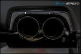 OLM Carbon Fiber Rear Bumper Exhaust Finishers - 2015+ WRX / 2015+ STI
