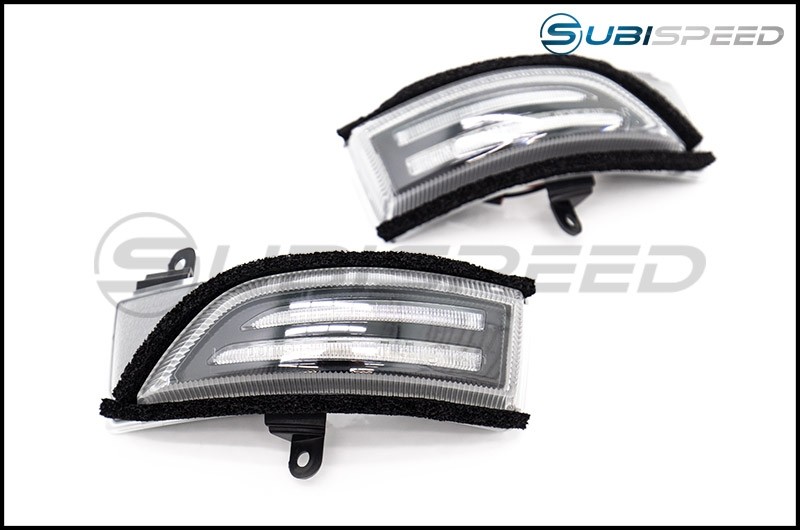 OLM Sequential Mirror Turn Signals with DRLs (Clear Lens)