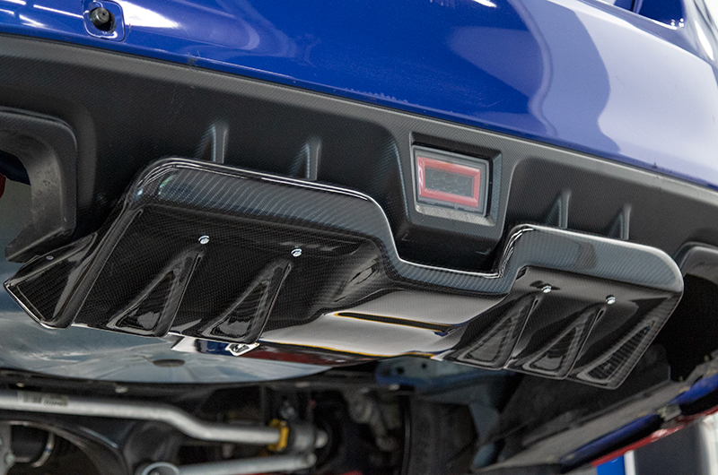 OLM A1 Style Carbon Fiber Rear Diffuser