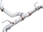 AWE Track Edition Cat-Back Exhaust (Chrome Silver Tip) - 2016-2022 Scion FRS / Subaru BRZ / Toyota GR86