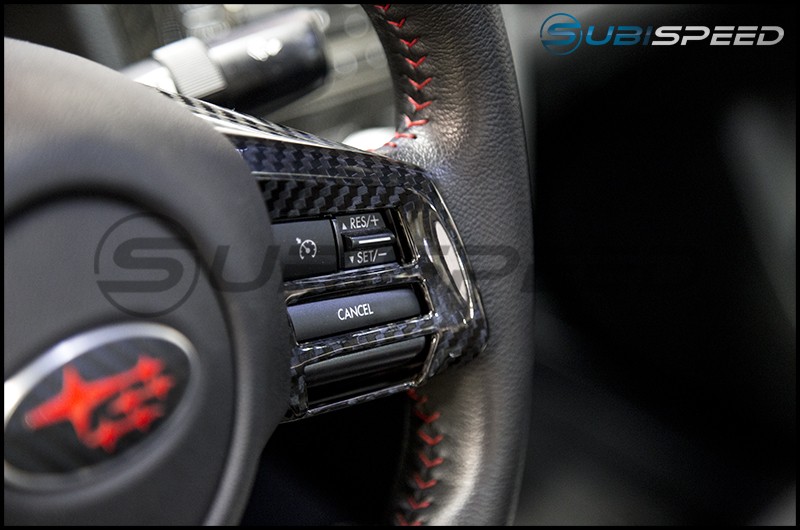 OLM LE Dry Carbon Fiber Steering Wheel Covers