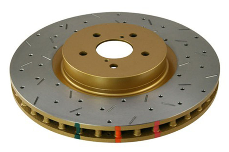 DBA 4000 XS Crossdrilled/Slotted Rotors Rear Subaru STI 20182021