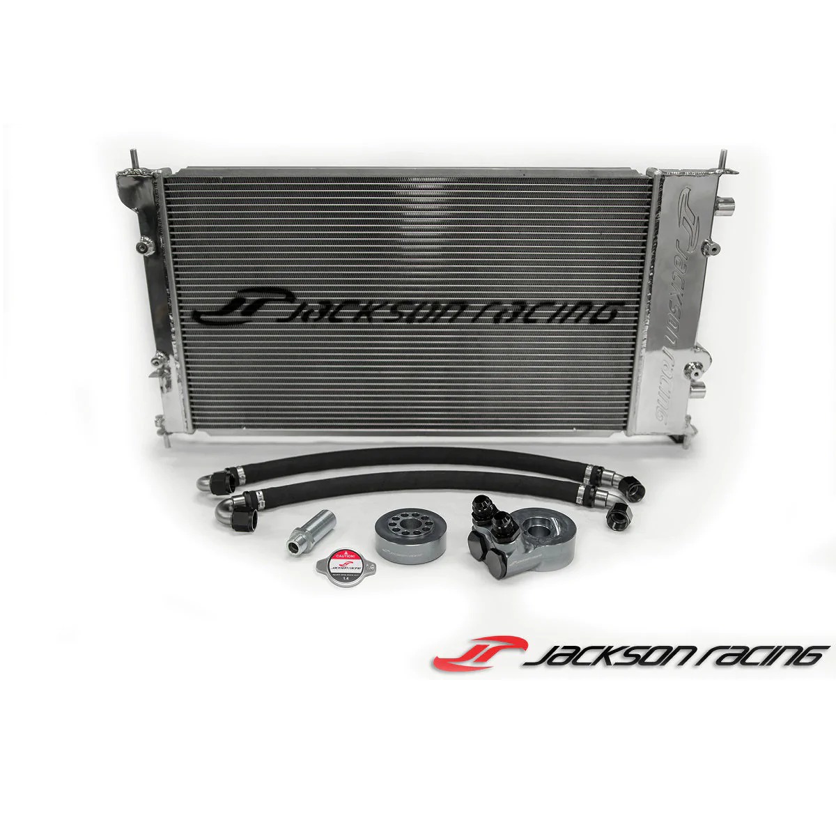 Jackson Racing Dual Radiator/Oil Cooler Kit