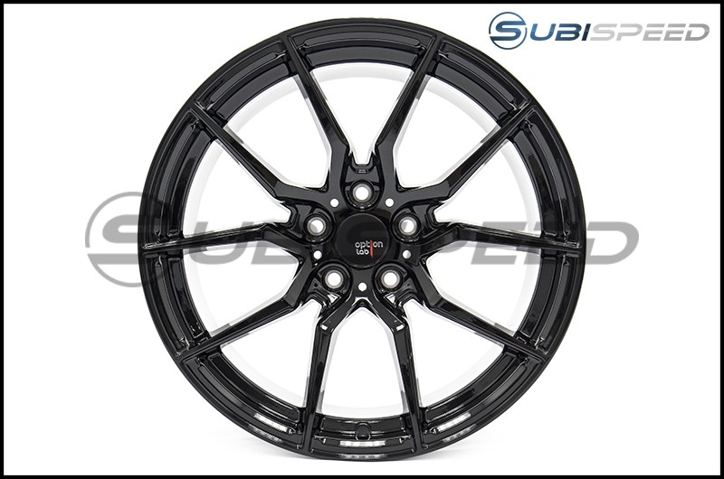 Option Lab R716 Wheels 18x9.5 +35 Gotham Black Wheels - 2015+ WRX / 2015+ STI
