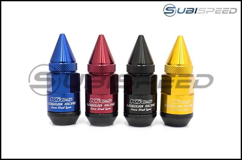 Project Kics Leggdura Racing Dangan Shell Type Lug Nuts