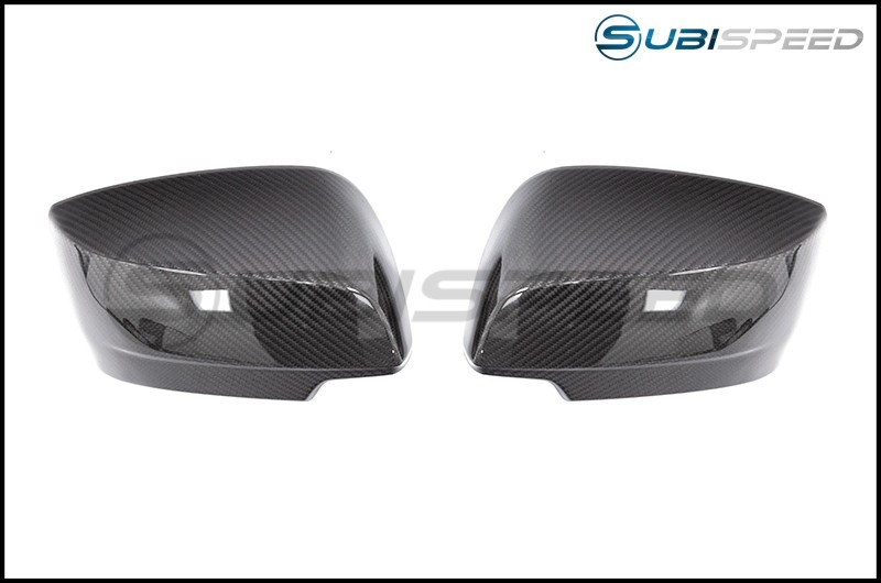 OLM LE Dry Carbon Fiber Full Mirror Covers (No Turn Signal Hole)