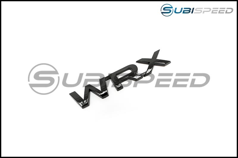 WRX Gloss Black Trunk Emblem