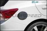 OLM S-line Carbon Fiber Fuel Door Cover - 17+ Impreza 5D - 2017+ Impreza 5D