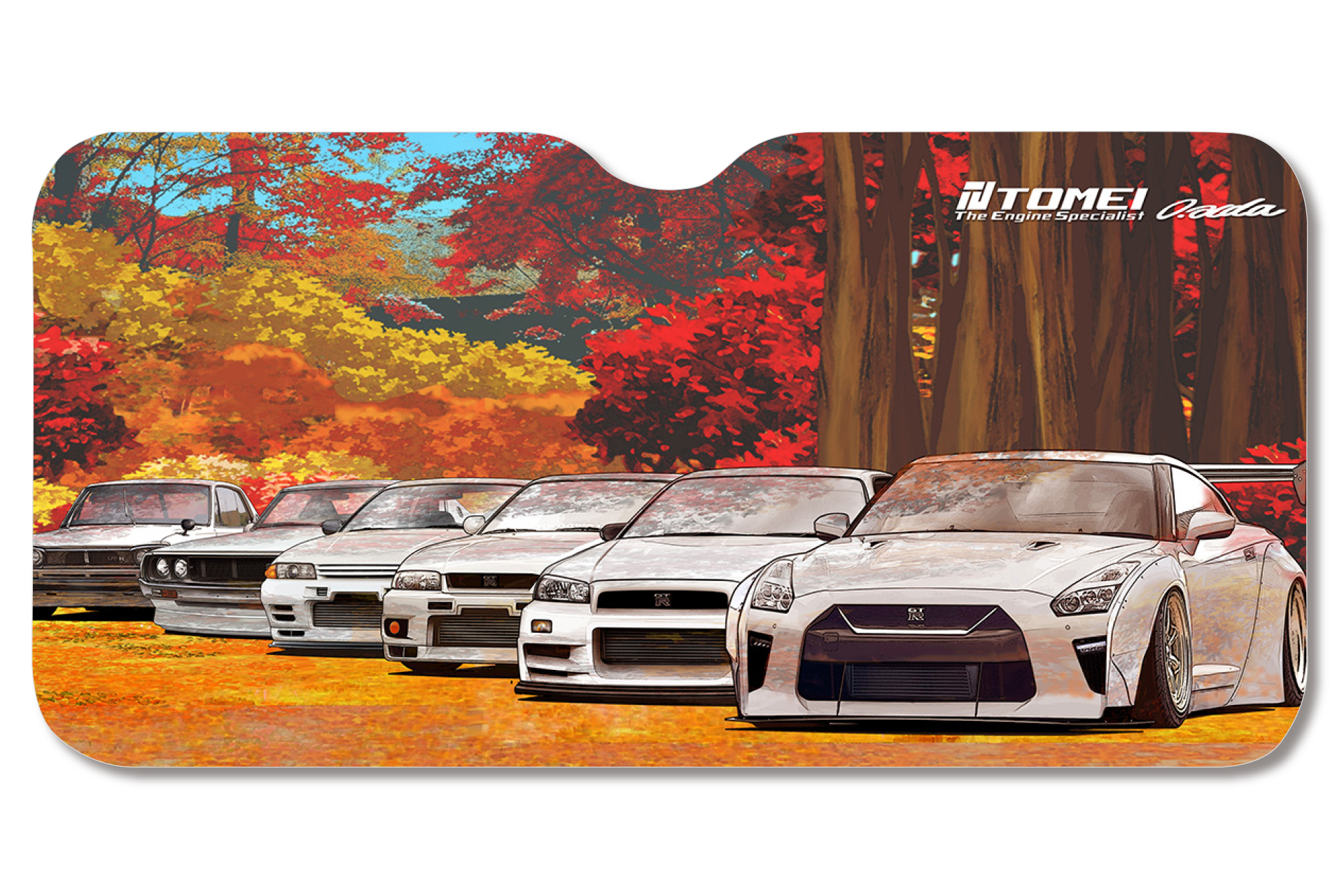Tomei SUN SHADE  GT-R AUTUMN NAGANO FOREST