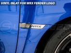 StickerFab Fender Emblem Inlays - 2015-2021 Subaru WRX & STI