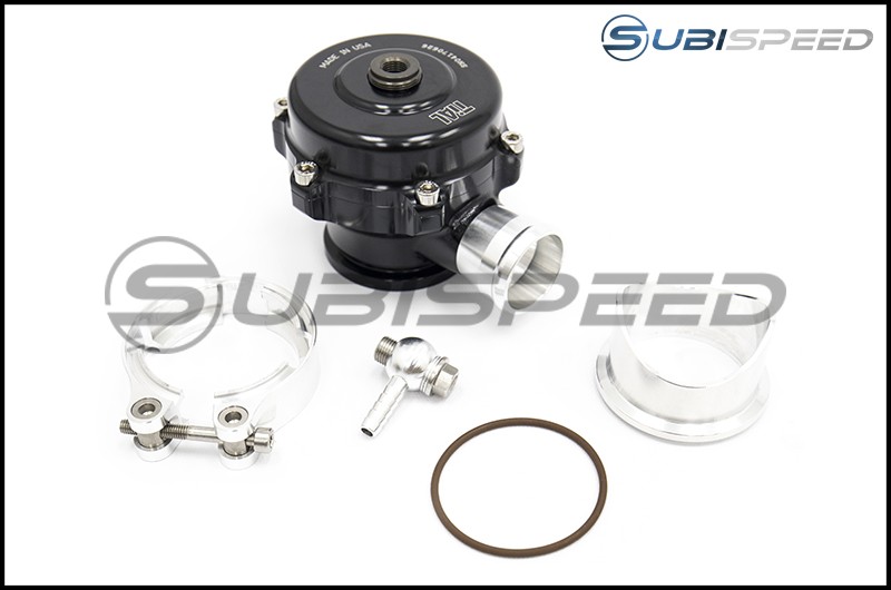 Tial QR Recirculating Blow Off Valve 10psi Spring Black 1.34in Outlet