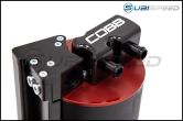 COBB Tuning Air Oil Separator Black and Red - 2015-2020 Subaru WRX