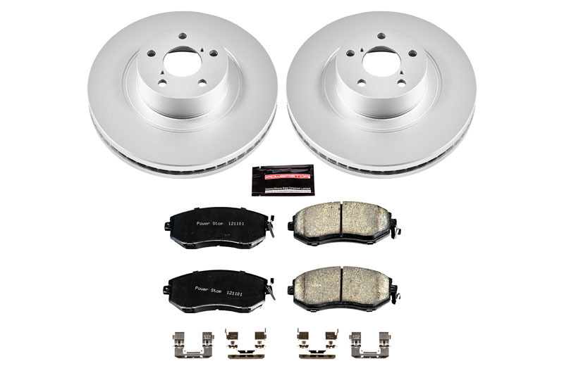 Power Stop Z17 Evolution Geomet Coated Rotor Brake Kit (Front)
