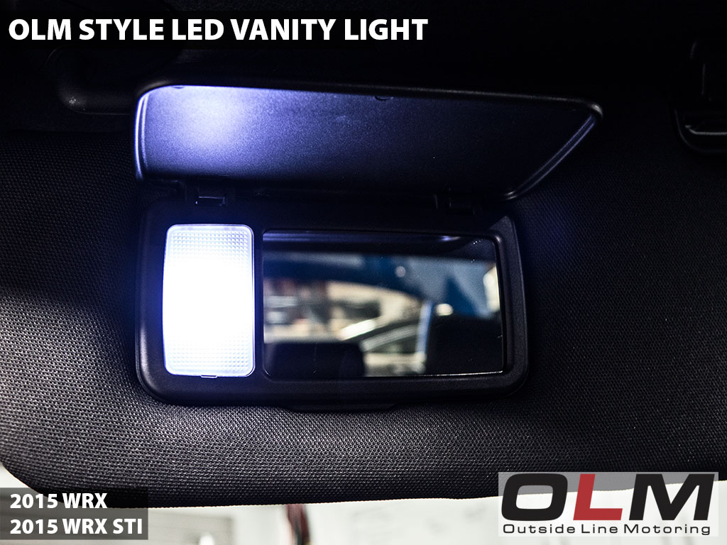 OLM STYLE SERIES LED VANITY MIRROR LIGHTS
2015-2020 Subaru WRX & STI / 2013-2020 Scion FR-S / Subaru BRZ Limited / Toyota 86