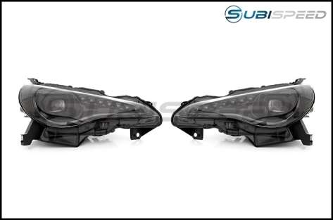 FT86SF LED Headlights w/ Sequential Turn Signals - 2013-2020 Scion FR-S / Subaru BRZ / Toyota 86