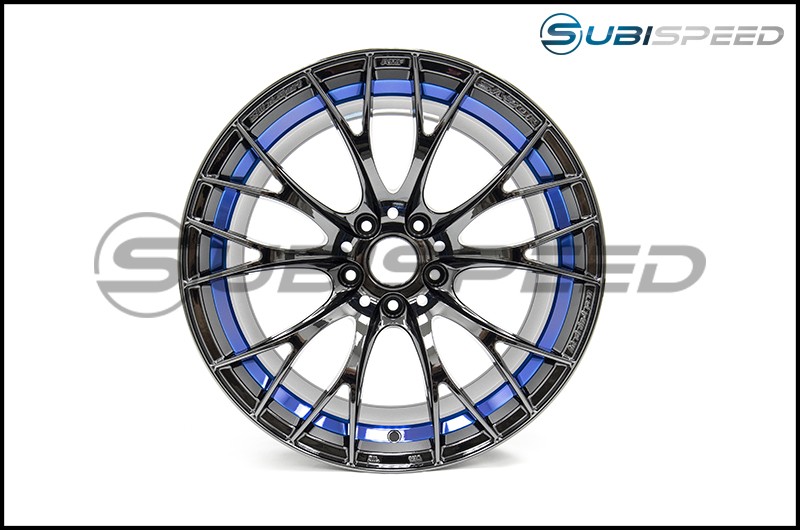 WedsSport SA-20R BLC 18x8.5 +35 F Face - 2015+ WRX / 2015+ STI
