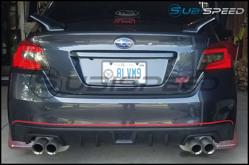 S207 Style Rear Bumper Pinstripe 2015+ WRX / 2015+ STISubispeed