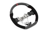 FactionFab Carbon and Suede Steering Wheel - 2015+ WRX / 2015+ STI