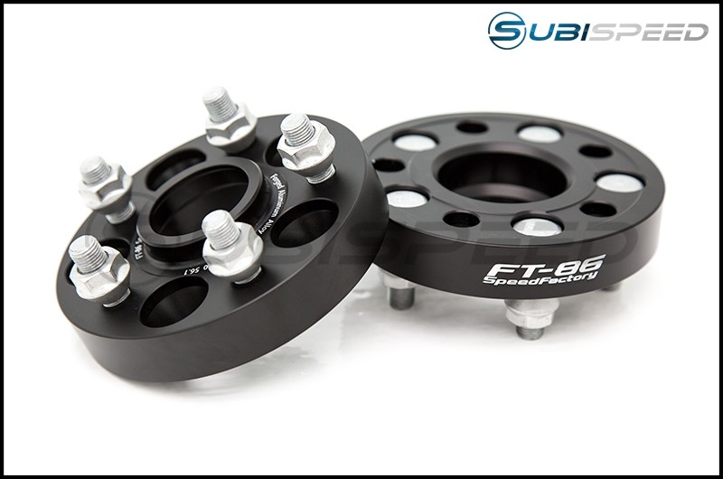 FT-86 SpeedFactory 5x100 to 5x114.3 Forged Aluminum Wheel Conversion Spacers